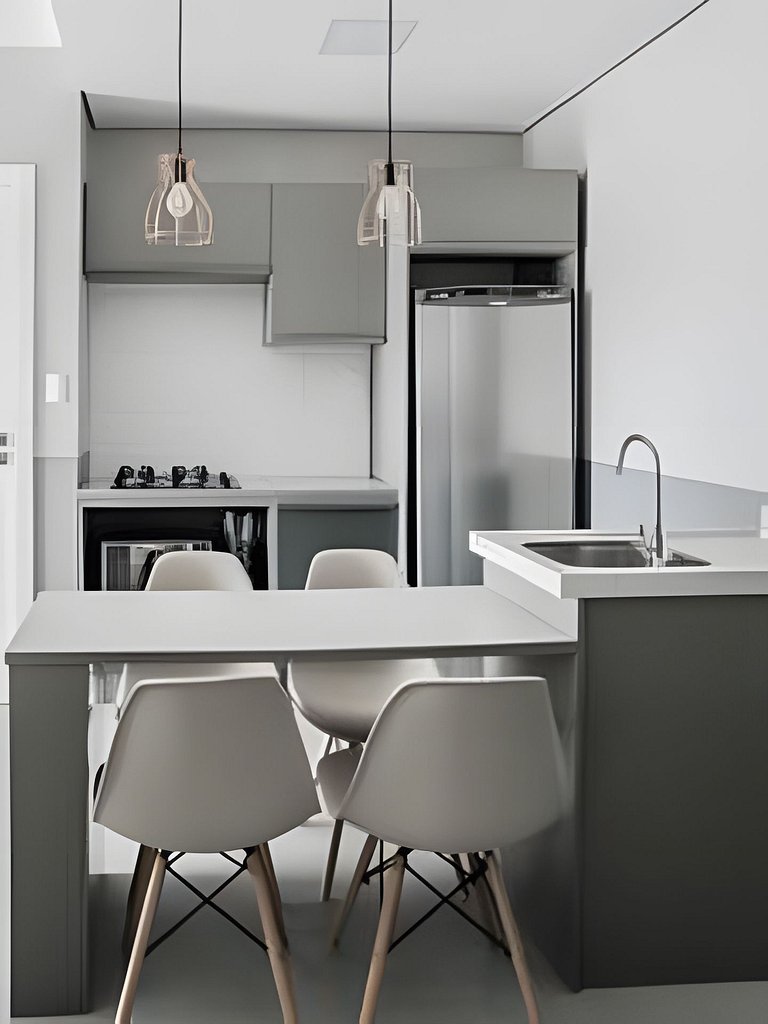 Apto. Decorado. Piscina, Ed. Algarve, 2 quartos