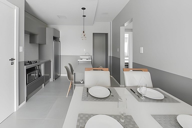 Apto. Decorado. Piscina, Ed. Algarve, 2 quartos