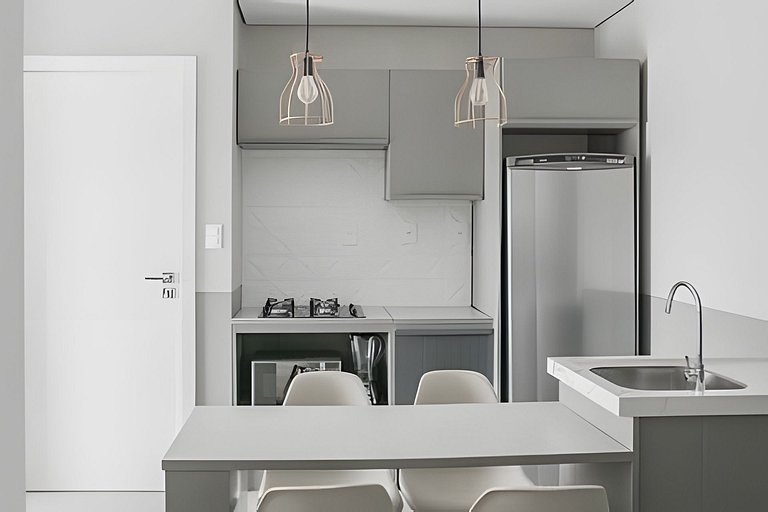 Apto. Decorado. Piscina, Ed. Algarve, 2 quartos