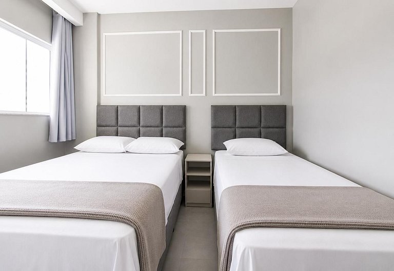 Apto Temporada 2 Quartos com Piscina em BC | Ed. Algarve
